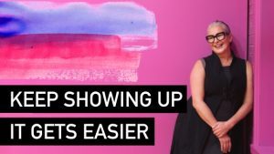 The Hardest Part Of Showing Up Is Showing Up | Natalie Tolhopf