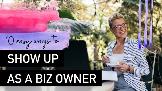 How to show up as a business owner - Natalie Tolhopf
